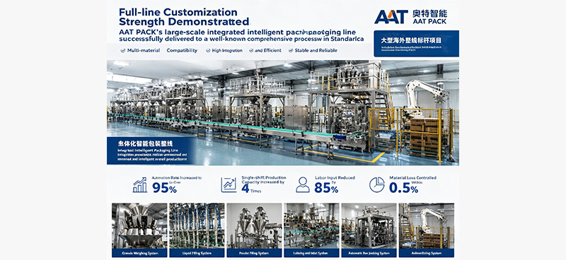 AAT поставила комплексную упаковочную линию в Южную Америку